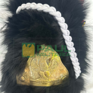 Napoleonic Bearskin hat for infantry of guard, Officer Shako