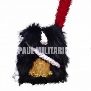 Napoleonic Bearskin hat for infantry of guard, Officer Shako (3)