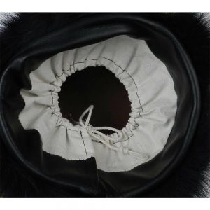 Napoleonic Bearskin hat for infantry of guard, Officer Shako (9)