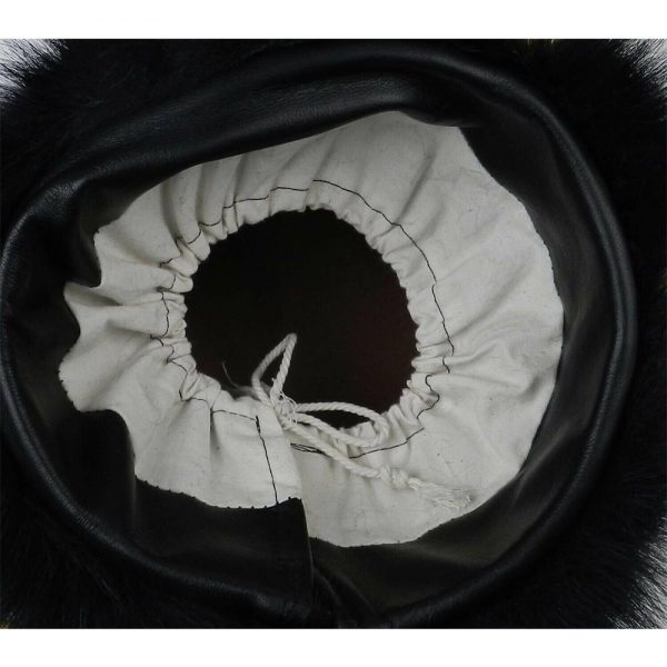 Napoleonic Bearskin hat for infantry of guard, Officer Shako (9)