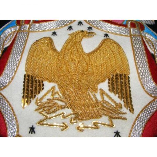 Napoleonic Officer Hunter on Horse Guard sabretache