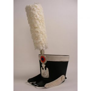 Napoleonic-Shako-silver-garments-for-officer