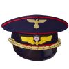 WWII German Army Railway Leader Visor Cap (1)