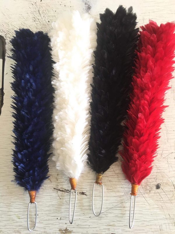 White,Blue,Black or red plume 43 cm (1)