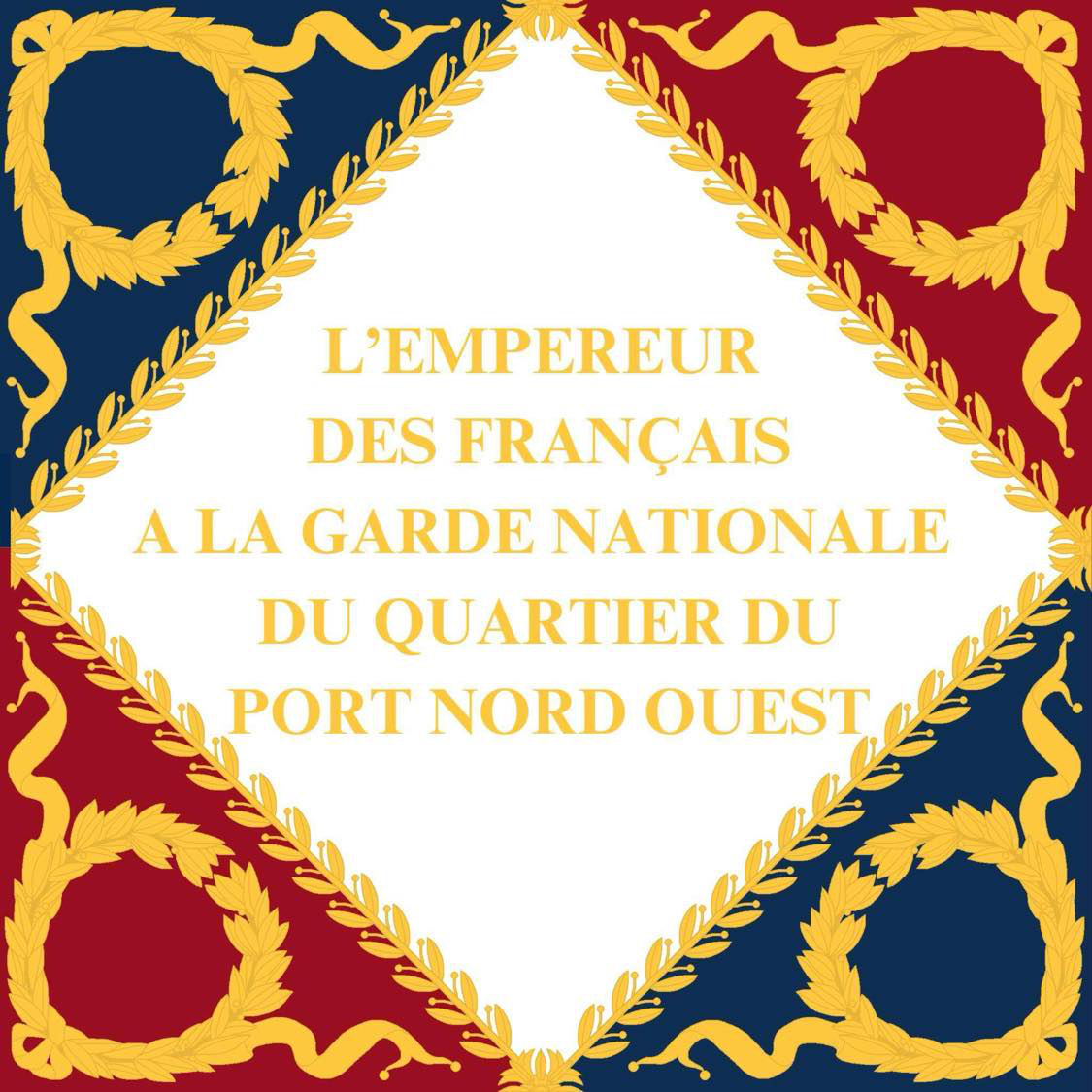 French Napoleonic 1804 Flag - Paul Militaria