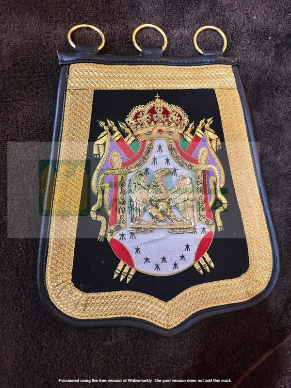 Sabretache of Officer of the Horse Hunters of the Imperial Guard