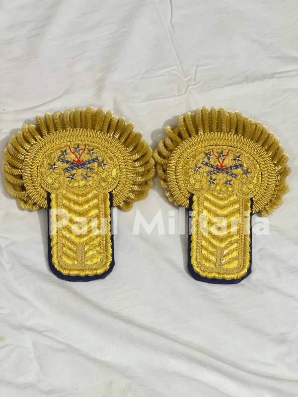 Epaulettes of Marshall, 1844 regulation type - The pair