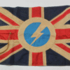WW2 1940s Oswald Mosley, Holloway, B.U.F British Union Of Facist Flag