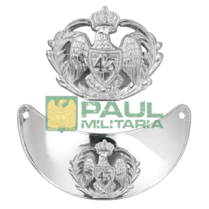 OFFICER'S HOOPHER OF THE 43TH INFANTRY REGIMENT, FIRST EMPIRE GORGET.